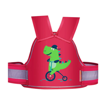Chinmay Kids Safety Belt for Two Wheeler with Reflective Strips,Portable Seat Belt Children Motorcycle Harness for Bikes, Adjustable Safety Harness for Boys and Girls (1-12Years)