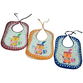 Chinmay Kids Knot Feeding BIB (Assorted Colours)