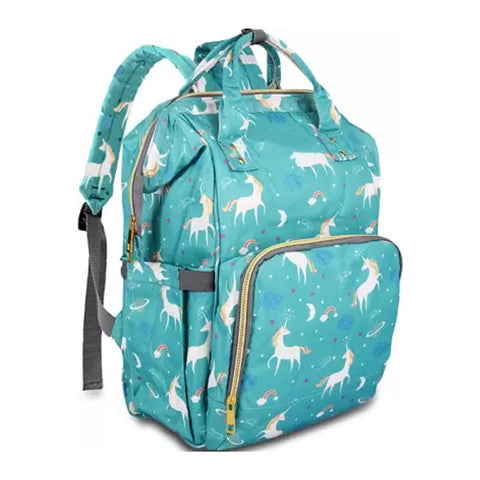 Chinmay Kids Large Capacity Mother Bag Diaper Backpack with Insulated Bottle Storage Diaper bag 