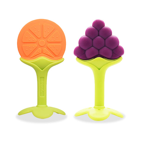 Chinmay Kids Baby Teether Set (Pack of 2) – Safe, Soft, and BPA-Free for Teething Relief