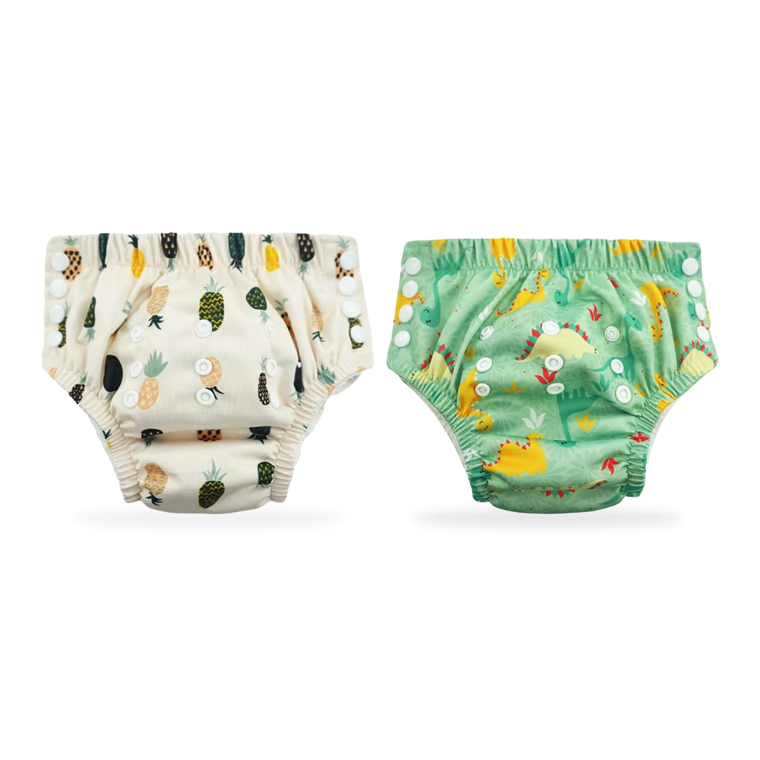 Chinmay Kids Swim Diaper for (6m-3 Year) Boys and Girl, Reusable Adjustable Washable One Size (Pack Of 2)