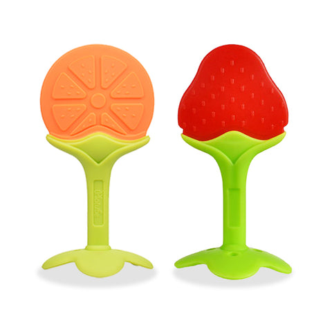 Chinmay Kids Baby Teether Set (Pack of 2) – Safe, Soft, and BPA-Free for Teething Relief