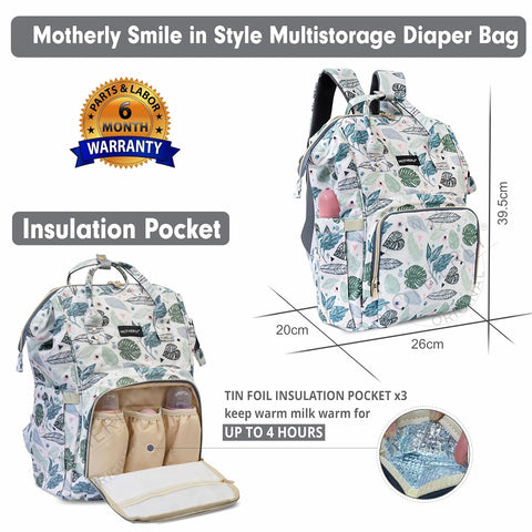 Chinmay Kids Baby Diaper Backpack for New Born Baby Mother/Mom Stylish Polyester Organizer Bag