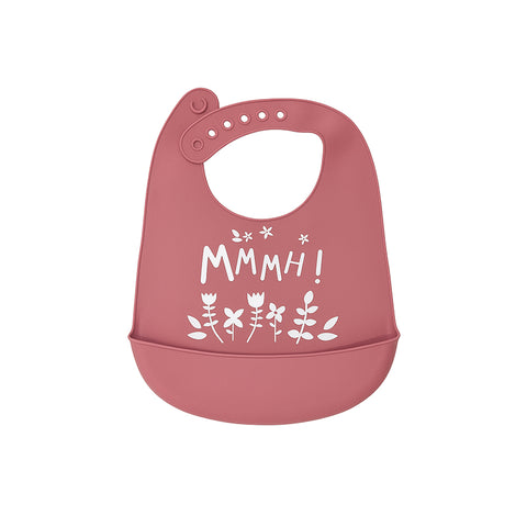 Chinmay Kids Lightweight Waterproof Silicone Baby Bib – Easy-Wipe, Soft & Adjustable Feeding Bib for Infants & Toddlers (Unisex)