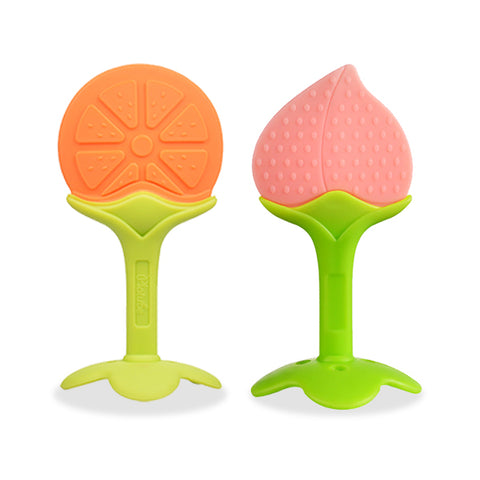 Chinmay Kids Baby Teether Set (Pack of 2) – Safe, Soft, and BPA-Free for Teething Relief
