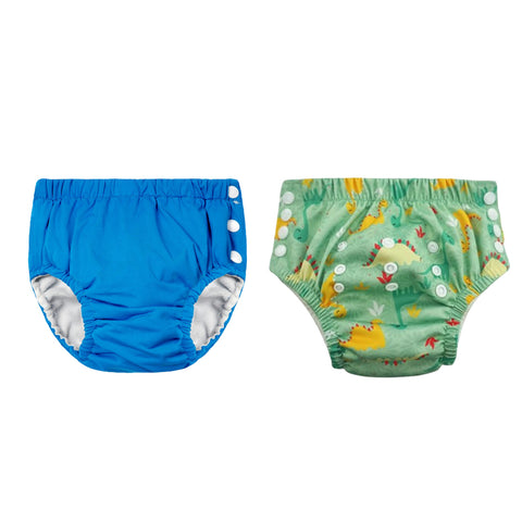 Chinmay Kids Reusable Swim Diaper Pants – Pack of 2 | Soft, Adjustable, Leak-Proof | Unisex Swimming Pool Wear for Infant Boys & Girls