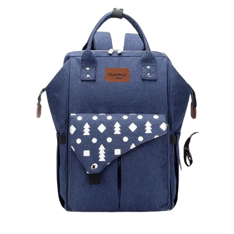 Chinmay Kids Baby Diaper Backpack for New Born Baby Mother/Mom Stylish Polyester Organizer Bag
