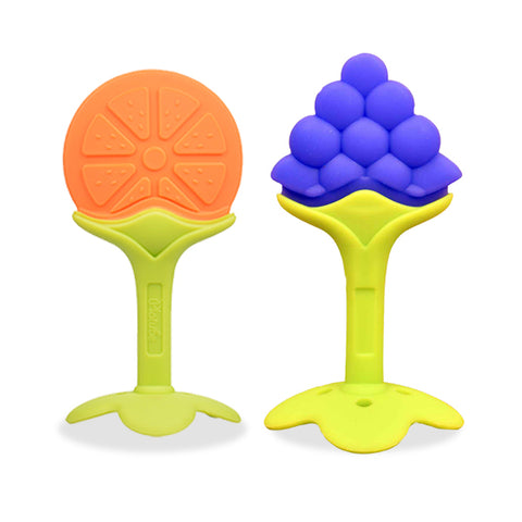 Chinmay Kids Baby Teether Set (Pack of 2) – Safe, Soft, and BPA-Free for Teething Relief