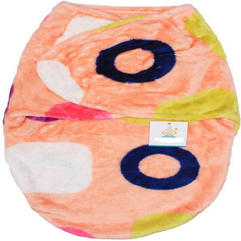 Chinmay Kids Baby Sherin & Poly Wool Blanket Floral Print (6)