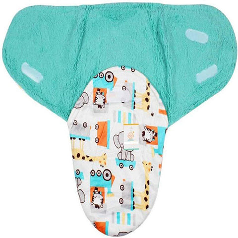 Chinmay Kids Baby Sherin & Poly Wool Blanket Floral Print (1)