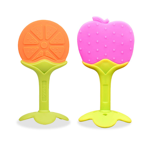 Chinmay Kids Baby Teether Set (Pack of 2) – Safe, Soft, and BPA-Free for Teething Relief