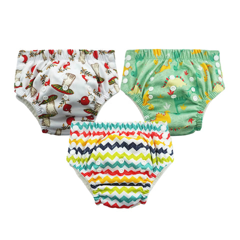 Chinmay Kids Swim Diaper for (6m-3 Year) Boys and Girl, Reusable Adjustable Washable One Size (Pack Of 3)