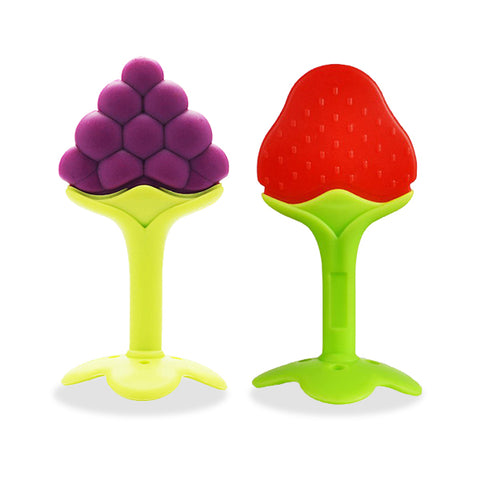 Chinmay Kids Baby Teether Set (Pack of 2) – Safe, Soft, and BPA-Free for Teething Relief