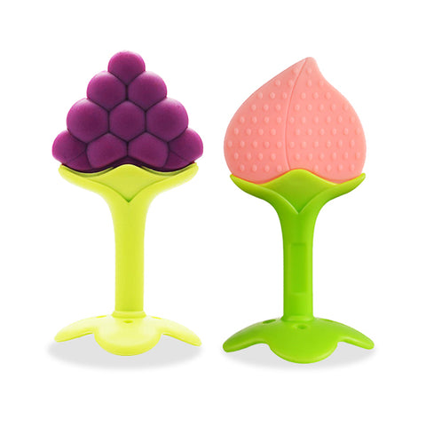 Chinmay Kids Baby Teether Set (Pack of 2) – Safe, Soft, and BPA-Free for Teething Relief
