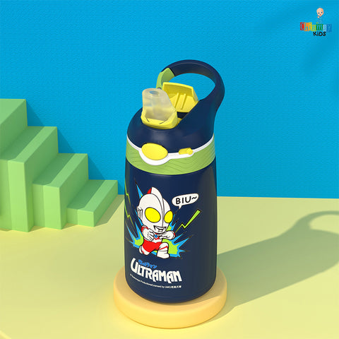 Chinmay Kids Stainless Steel Insulated Sipper 350ml | Spill-Proof, BPA-Free, Leak-Proof for Kids