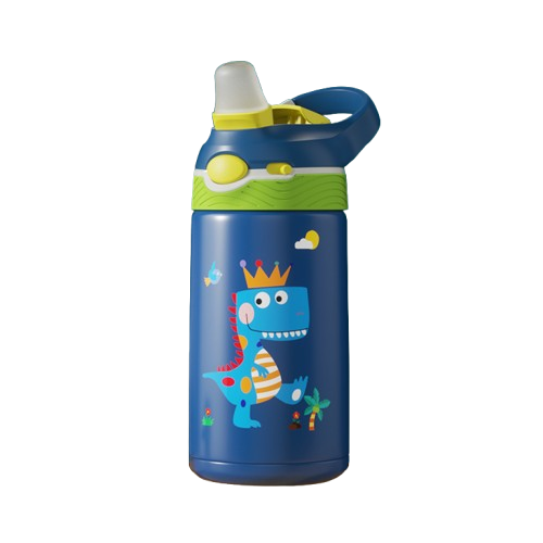 Chinmay Kids Stainless Steel Insulated Sipper 350ml | Spill-Proof, BPA-Free, Leak-Proof for Kids