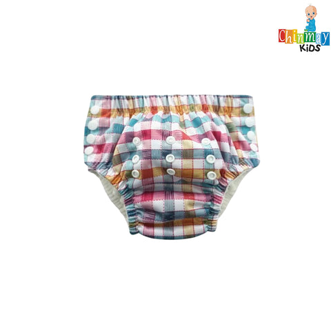 Chinmay Kids Reusable Swim Diaper Pants – Pack of 2 | Soft, Adjustable, Leak-Proof | Unisex Swimming Pool Wear for Infant Boys & Girls
