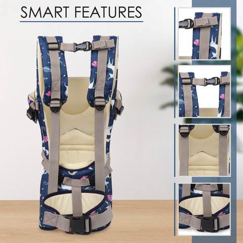 Chinmay Kids Baby Carrier 4 in 1 Carry Bag Baby Carrier Cuddler Air Mash Fabric Baby Carrier Baby Carrier