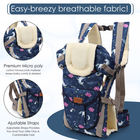Chinmay Kids Baby Carrier 4 in 1 Carry Bag Baby Carrier Cuddler Air Mash Fabric Baby Carrier Baby Carrier