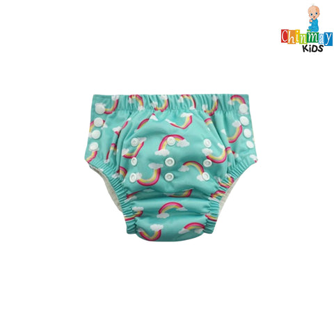 Chinmay Kids Reusable Swim Diaper Pants – Pack of 2 | Soft, Adjustable, Leak-Proof | Unisex Swimming Pool Wear for Infant Boys & Girls