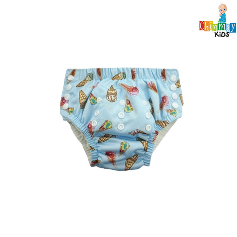 Chinmay Kids Reusable Swim Diaper Pants – Pack of 2 | Soft, Adjustable, Leak-Proof | Unisex Swimming Pool Wear for Infant Boys & Girls