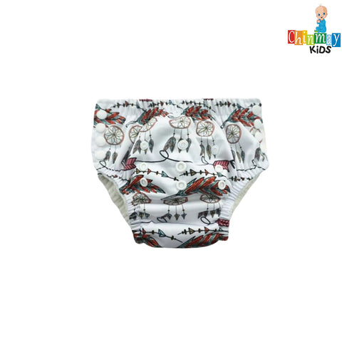 Chinmay Kids Reusable Swim Diaper Pants – Pack of 2 | Soft, Adjustable, Leak-Proof | Unisex Swimming Pool Wear for Infant Boys & Girls