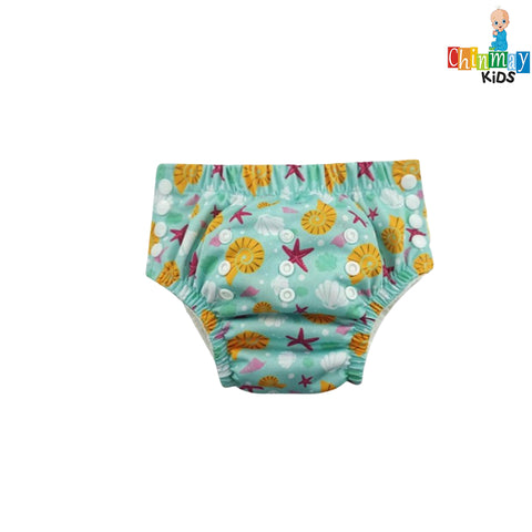 Chinmay Kids Reusable Swim Diaper Pants – Pack of 2 | Soft, Adjustable, Leak-Proof | Unisex Swimming Pool Wear for Infant Boys & Girls