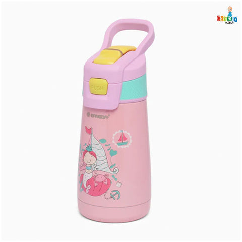 Chinmay Kids Stainless Steel Insulated Sipper 350ml | Spill-Proof, BPA-Free, Leak-Proof for Kids