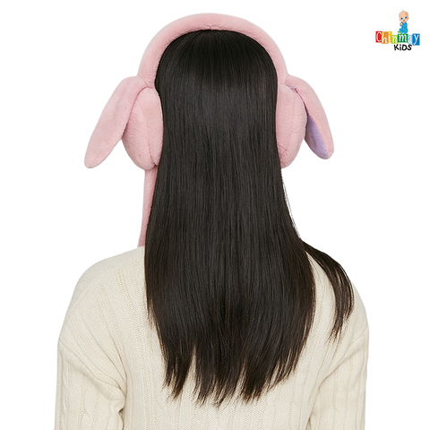 Chinmay Kids Soft & Warm Plush Winter Ear Muffs – Fluffy Faux Fur Ear Warmers for Kids, Girls & Women | Lightweight, Cozy & Premium Cold Weather Ear Protection