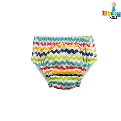 Chinmay Kids Reusable Swim Diaper Pants – Pack of 2 | Soft, Adjustable, Leak-Proof | Unisex Swimming Pool Wear for Infant Boys & Girls