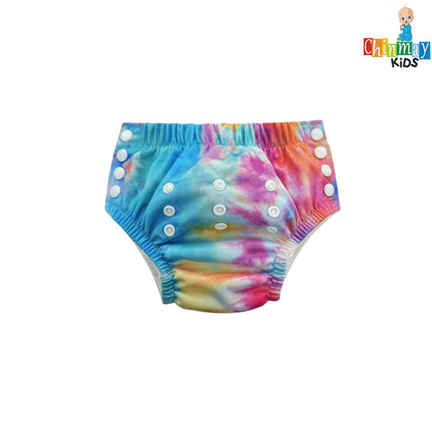 Chinmay Kids Reusable Swim Diaper Pants – Pack of 2 | Soft, Adjustable, Leak-Proof | Unisex Swimming Pool Wear for Infant Boys & Girls